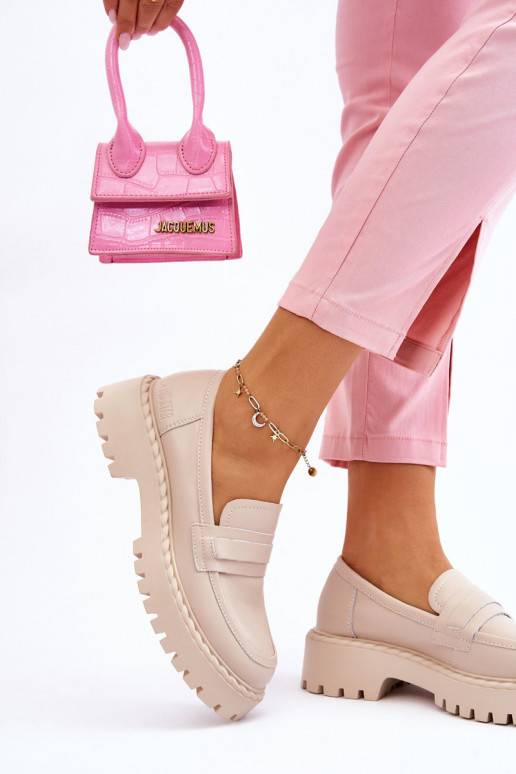 Mokassiinid jalatsid Big Star beeži... Mokassiinid jalatsid Big Star beeži...