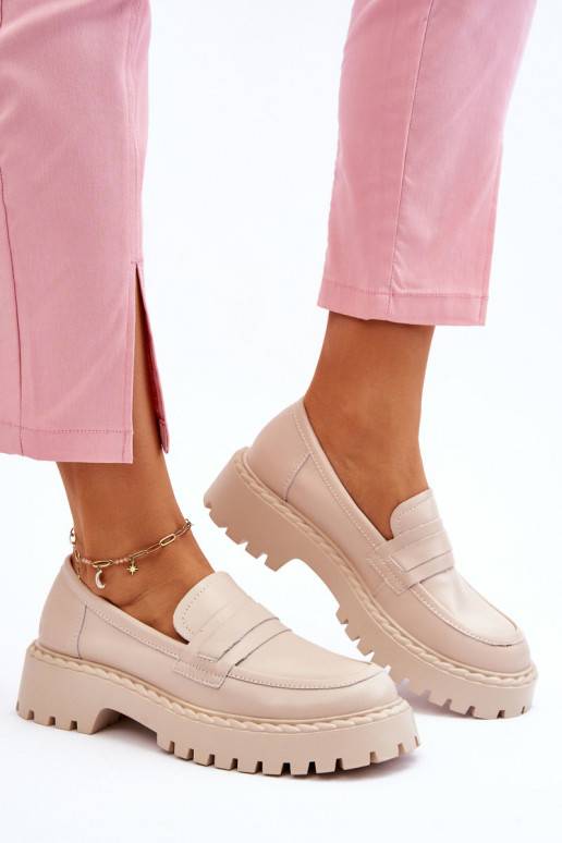 Mokassiinid jalatsid Big Star beeži... Mokassiinid jalatsid Big Star beeži...