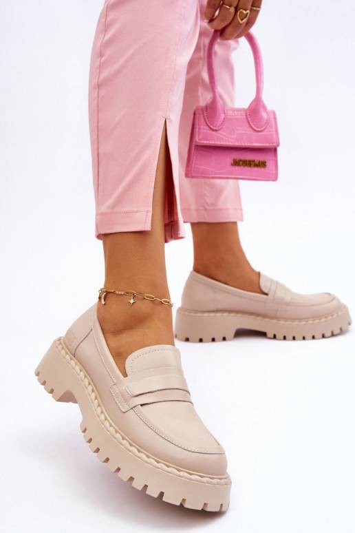 Mokassiinid jalatsid Big Star beeži... Mokassiinid jalatsid Big Star beeži...