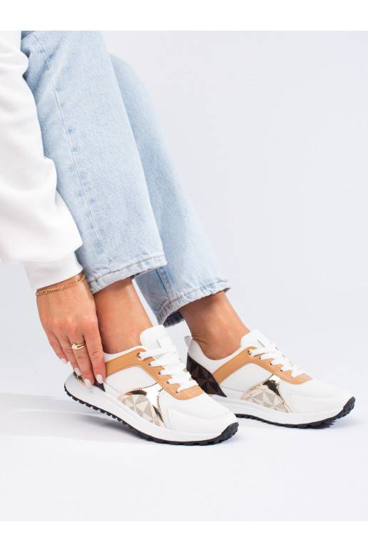 Sportliku stiiliga naiste kingade Shelovet valge värv