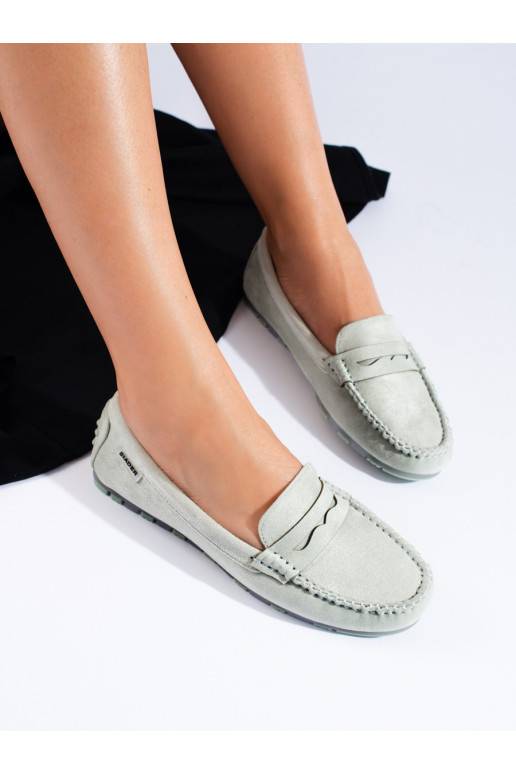 seemisnakhsed roheline naiste mokassiinid Shelovet