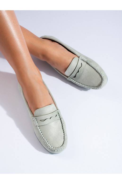 seemisnakhsed roheline naiste mokassiinid Shelovet