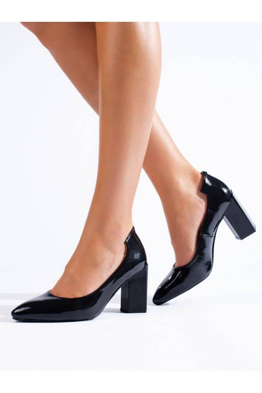 Kingad kõrge kontsaga  Shelovet Mustad