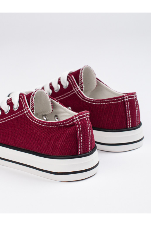 bordoo-värvi młodzieżowe kingad  Shelovet