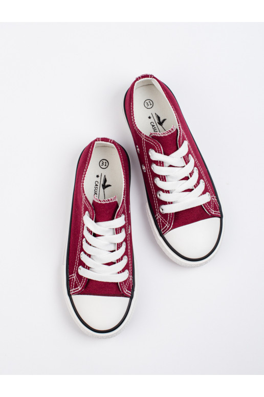 bordoo-värvi młodzieżowe kingad  Shelovet