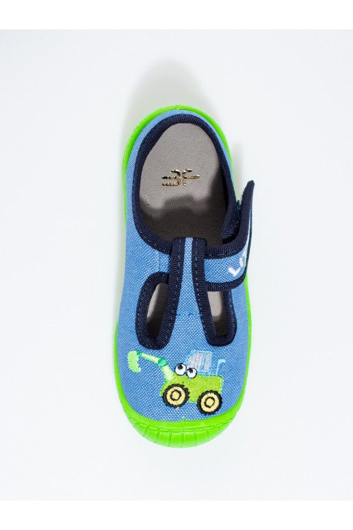 Sinist värvi kapcie  koparka Shelovet