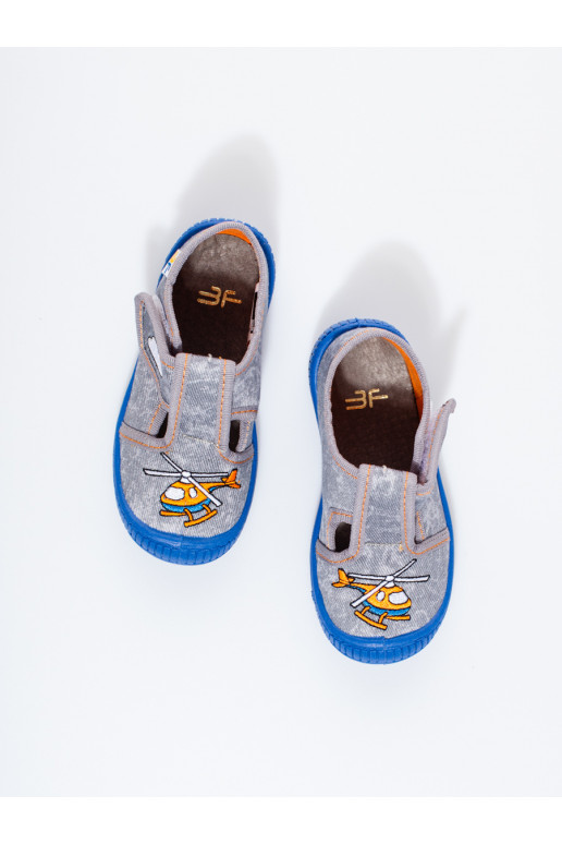 Halli värvi kapcie z helikopterem  Shelovet