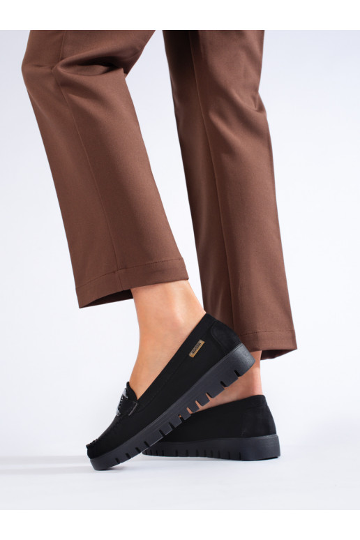 seemisnakhsed Mustad mokassiinid  Shelovet seemisnakhsed Mustad mokassiinid  Shelovet