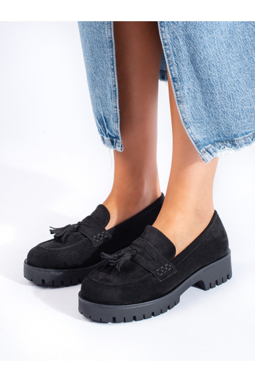 seemisnakhsed mokassiinid Mustad Shelovet