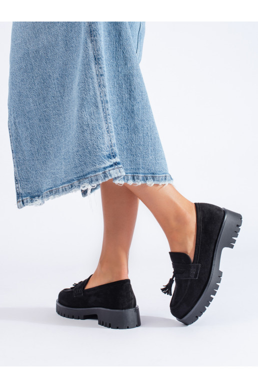 seemisnakhsed mokassiinid Mustad Shelovet