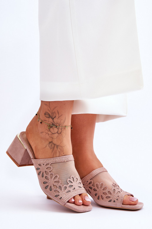 Sussid kõrge jämeda kontsaga võrguga...