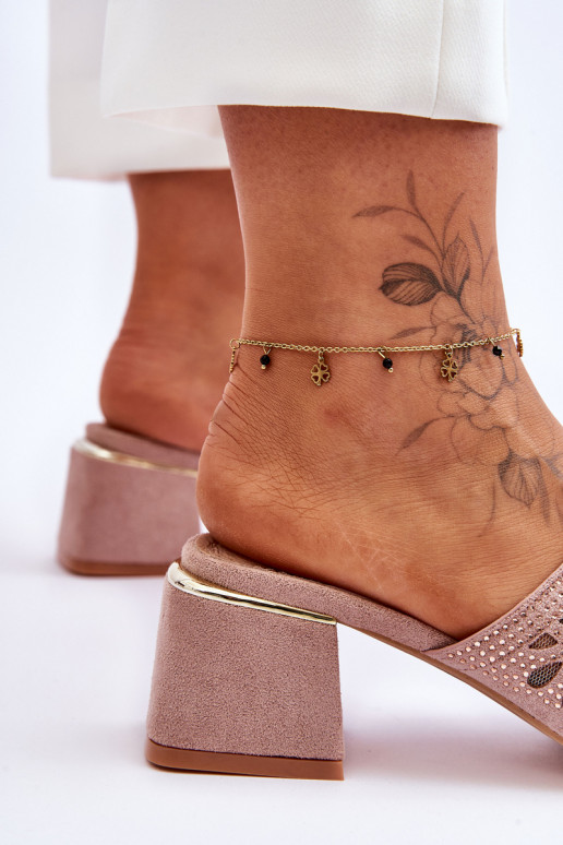 Sussid kõrge jämeda kontsaga võrguga...