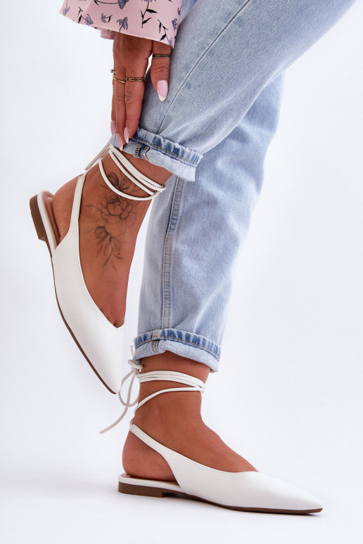 lipsudega baleriinad valget värvi...