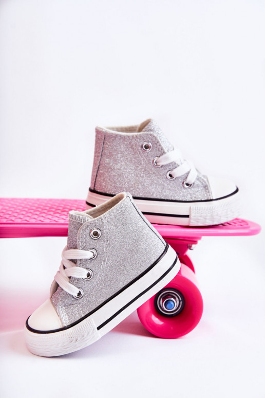 Lastejalatsid Hõbedat värvi Catrina Lastejalatsid Hõbedat värvi Catrina