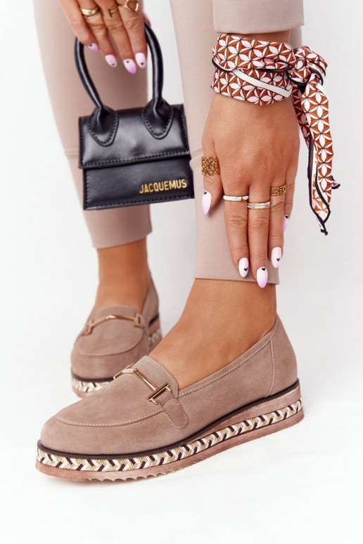 Mokassiinid platvormiga Laura Messi... Mokassiinid platvormiga Laura Messi...