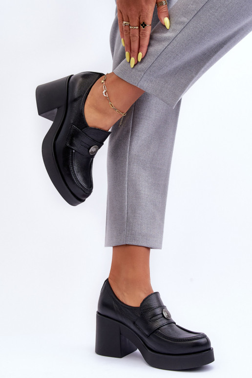 jalatsid kõrge jämeda kontsaga mustad... jalatsid kõrge jämeda kontsaga mustad...