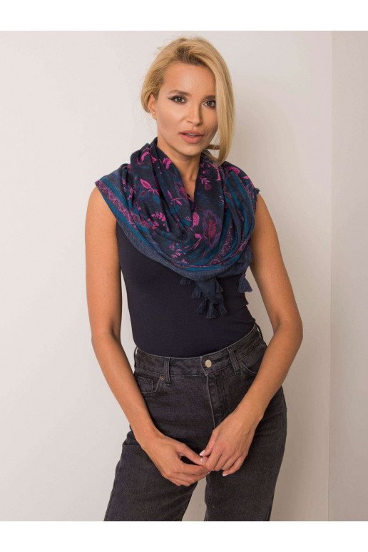 Meresinine taimsete mustritega pleed