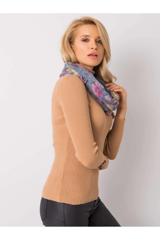 Sinine lillemustriga mähis