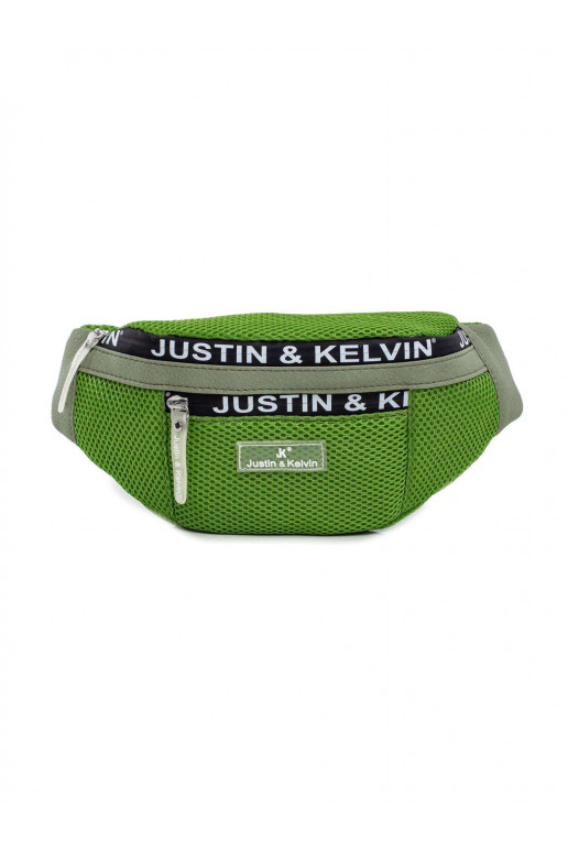 Roheline värvilise triibuga neerukotike