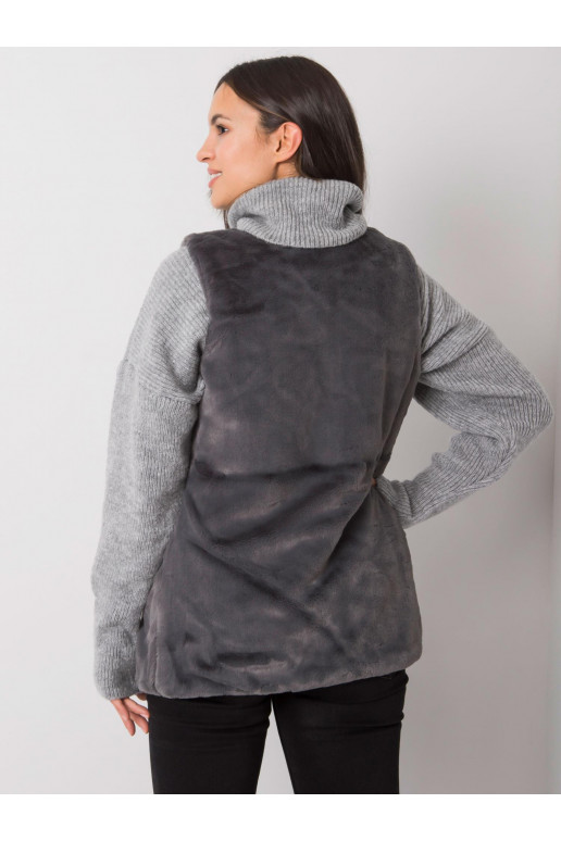 Loxxley naiste grafiitkarusnahast vest Loxxley naiste grafiitkarusnahast vest