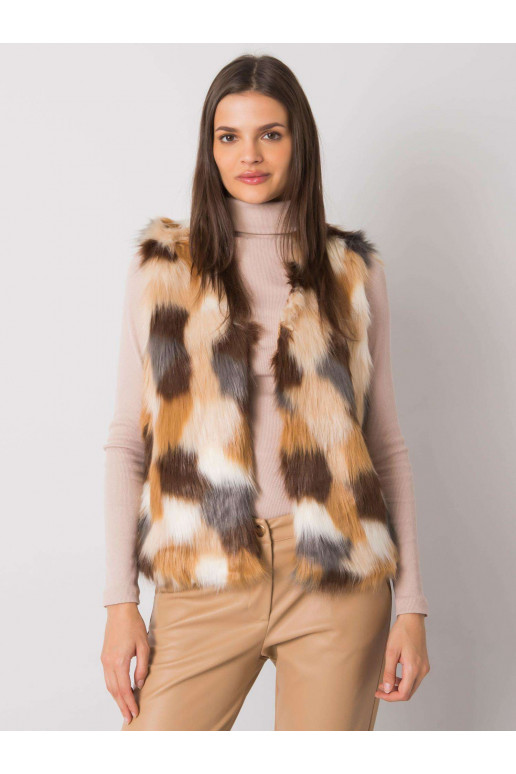 Dillie beež kunstkarusnahast vest Dillie beež kunstkarusnahast vest