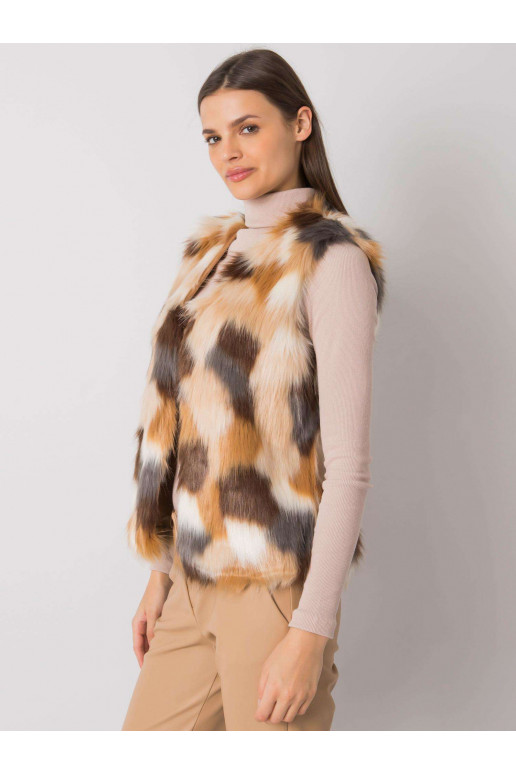 Dillie beež kunstkarusnahast vest Dillie beež kunstkarusnahast vest