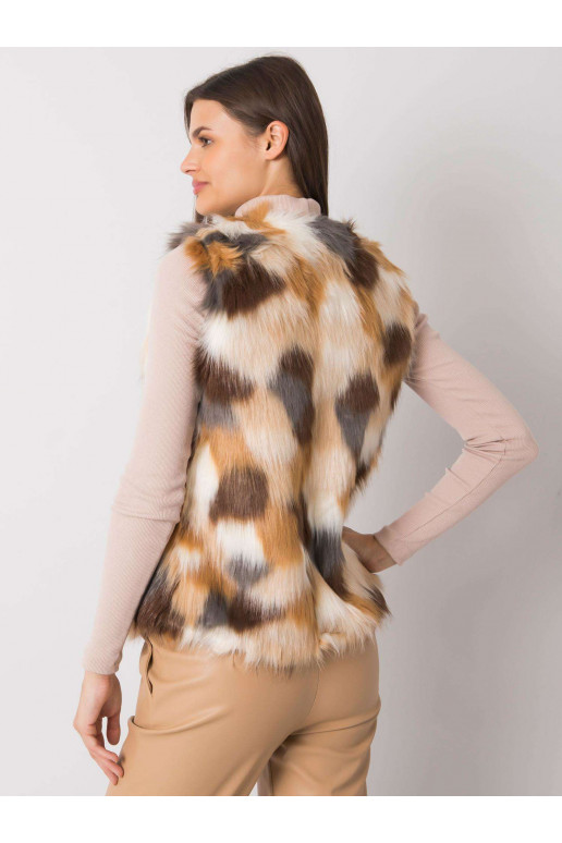 Dillie beež kunstkarusnahast vest Dillie beež kunstkarusnahast vest