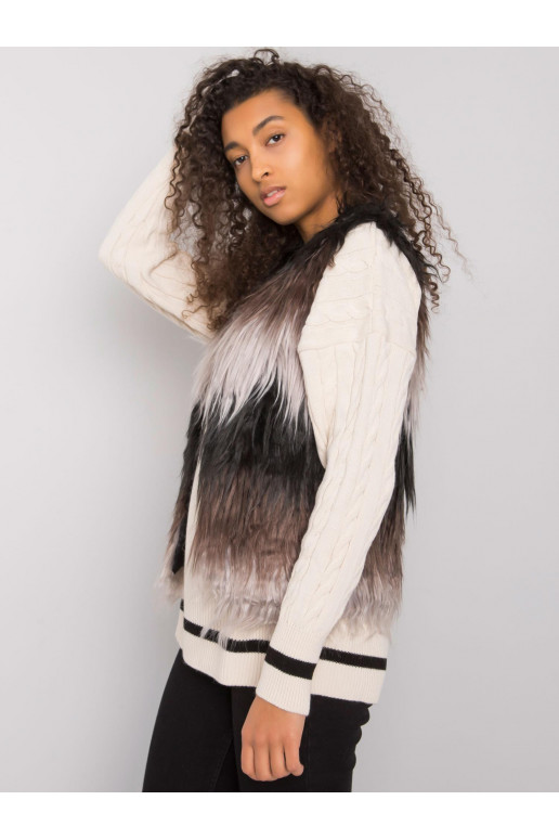 Romi naiste must hall karusnahast vest Romi naiste must hall karusnahast vest