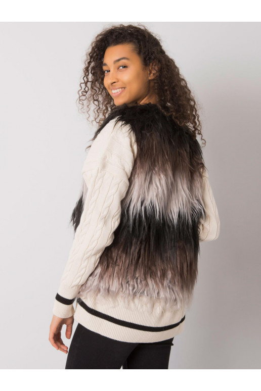 Romi naiste must hall karusnahast vest Romi naiste must hall karusnahast vest