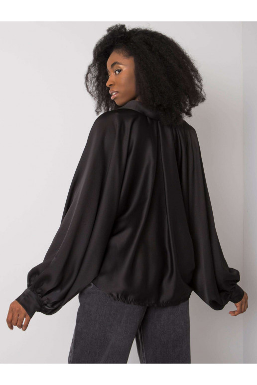 Must laiade varrukatega särk Cristina