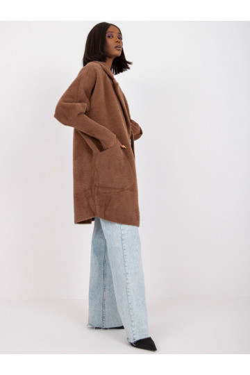 Pruun naiste villase alpaka... 2