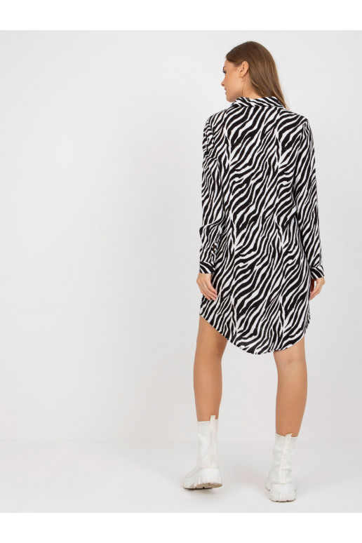 Must-valge loomaprintidega kleit RUE... Must-valge loomaprintidega kleit RUE...