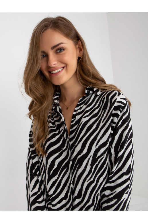 Must-valge loomaprintidega kleit RUE... Must-valge loomaprintidega kleit RUE...