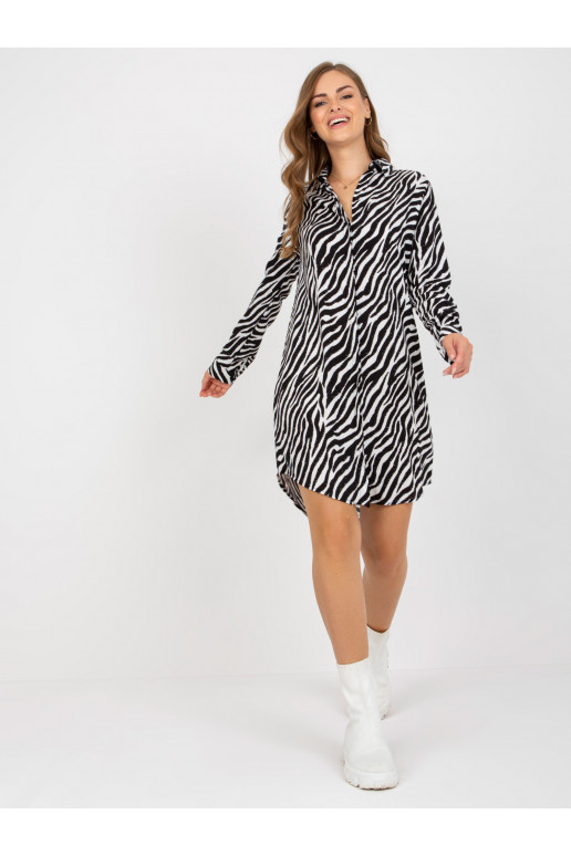 Must-valge loomaprintidega kleit RUE... Must-valge loomaprintidega kleit RUE...