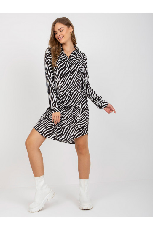 Must-valge loomaprintidega kleit RUE... Must-valge loomaprintidega kleit RUE...