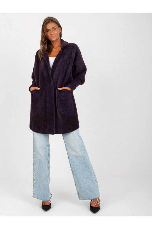 Tumelilla taskutega alpaka mantel Tumelilla taskutega alpaka mantel