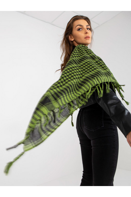 Roheline ja must narmastega arafatka...