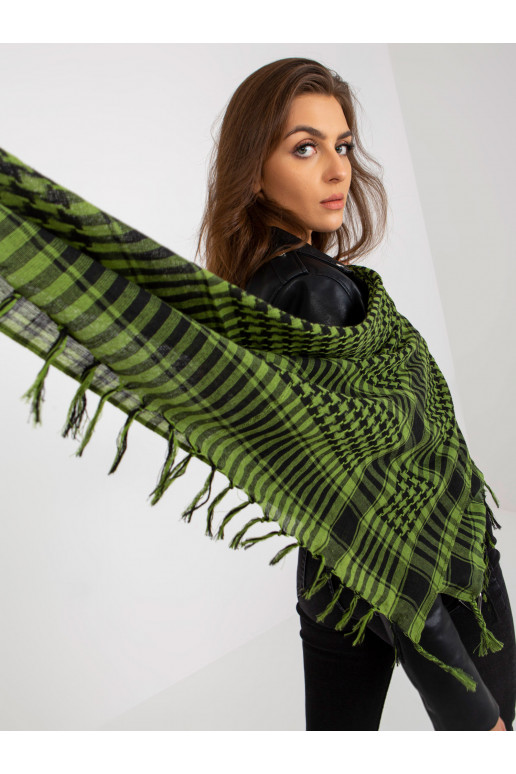 Roheline ja must narmastega arafatka...