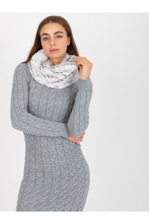 Valge-tumepruun kunstkarusnahast...