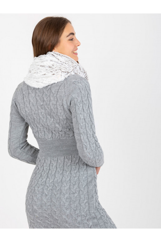 Valge-tumepruun kunstkarusnahast...