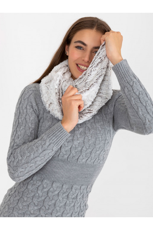 Valge-tumepruun kunstkarusnahast...